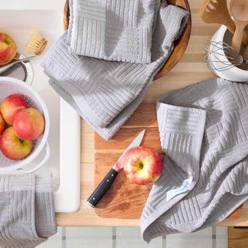 TOWN COUNTRY BASICS 4-Pack Kitchen Towel Set