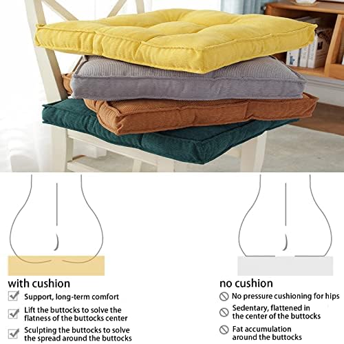 Breathable Chair Cushion with Handle and Non-Slip Design