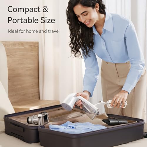 HiLIFE Handheld Clothes Steamer with 300ml Tank 1100W Power 30S Fast Heat Up