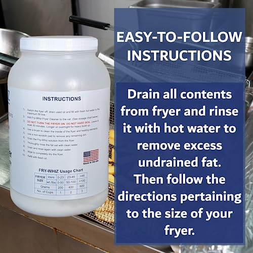 Fry-Whiz Deep Fryer Cleaner 1 Gallon