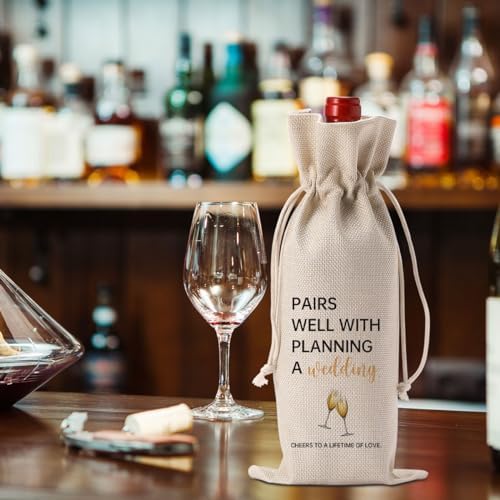 YUANHAO Wine Bag with Drawstring Setup