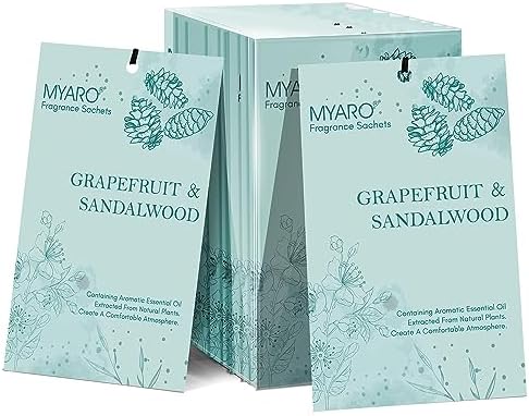 MYARO 12 Pack Closet Scent Freshener Sachets