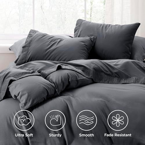 Bedsure Queen Sheet Set 4 Pieces Soft Microfiber Sheets