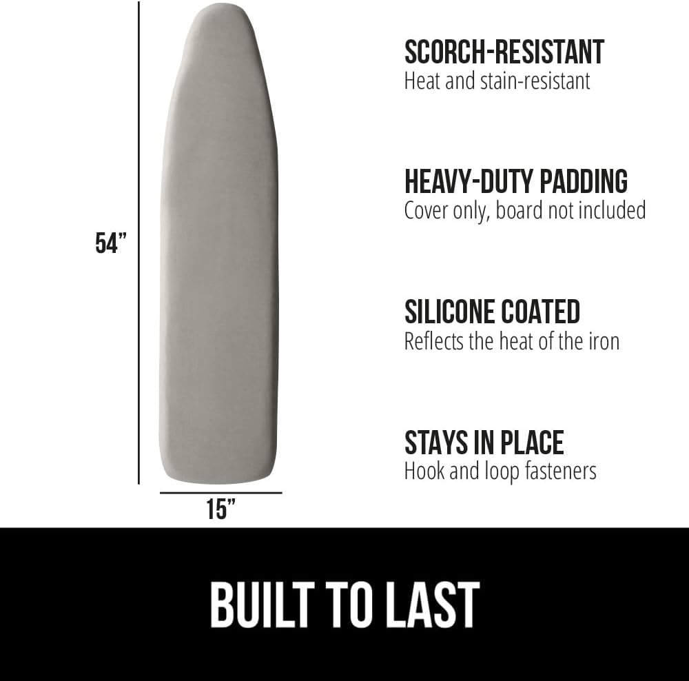 GORILLA GRIP Ironing Board Cover with Silicone Padding