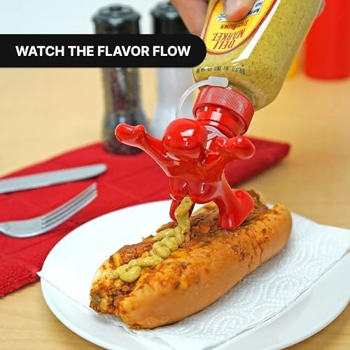 Sir Perky Condiment Bottle Topper - Fun Flair