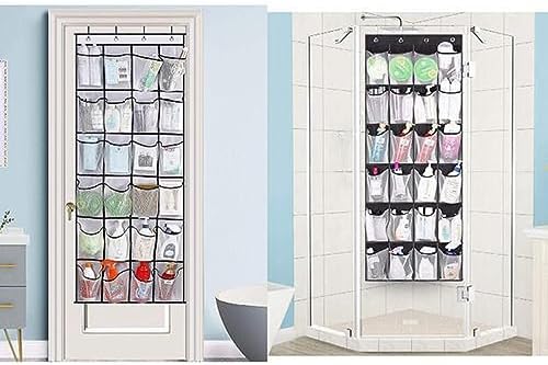 Yiwula Over the Door Organizer 24 Pockets Black