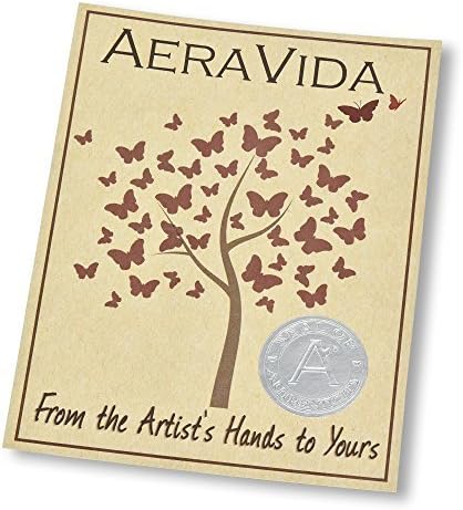 AeraVida Elegant Blossom Carved Teak Wood Wall Art