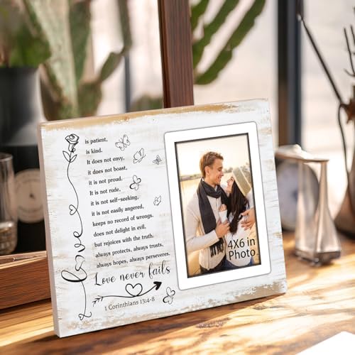 Romantic Couple Picture Frame for Wedding Anniversary