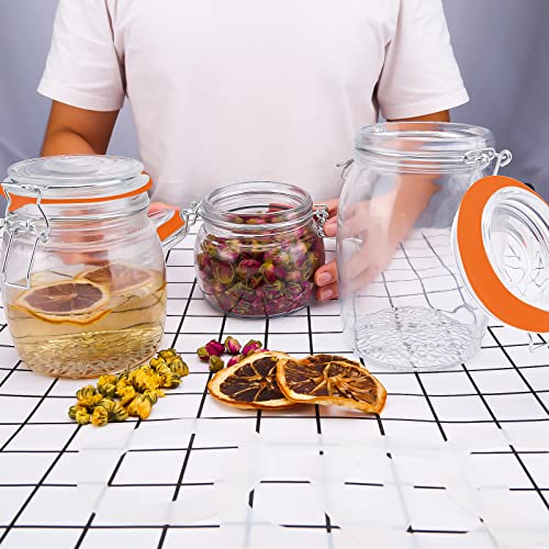 6pcs Silicone Gasket Seals for Mason Jars