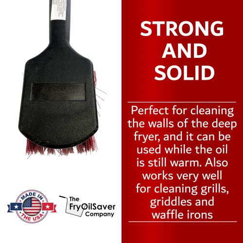 20 Inch Deep Fryer Cleaning Brush for High Heat