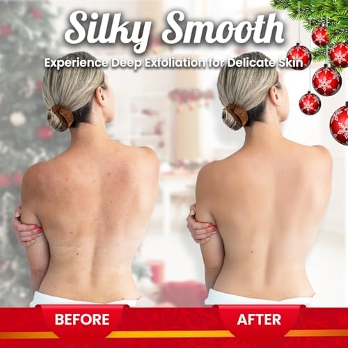 Anti-Shrink Korean Exfoliating Bath Mitt Scrub Washcloth 6 Pack
