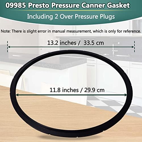 Werhoo 09985 Presto Pressure Canner Sealing Ring Gasket Replacement
