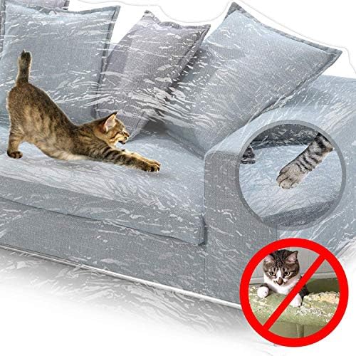 KEBE Clear Thicker Couch Cover for Pets