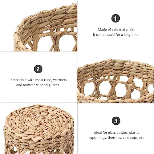 6Pcs Handwoven Vase Sleeve for Home Decor