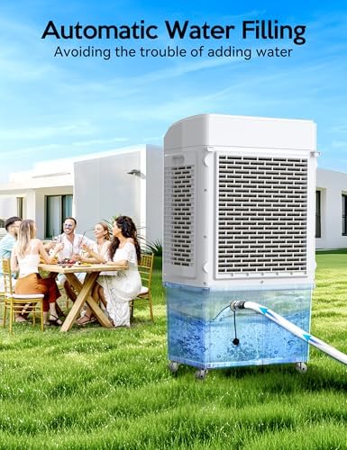VAGKRI 35 Inch Evaporative Cooler with Remote Control