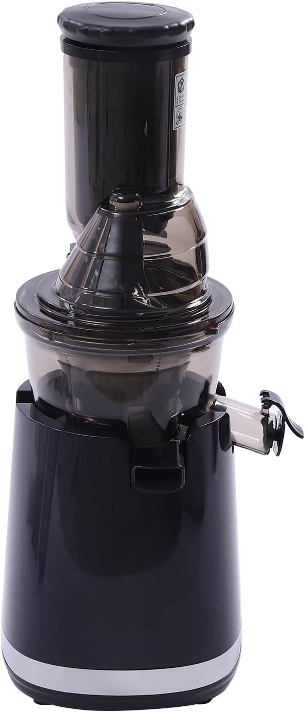 High Power Masticating Juicer with Large Feed Chute