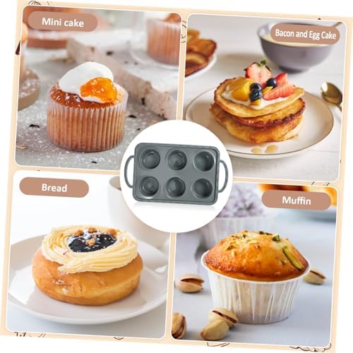 PRETYZOOM Silicone Baking Molds Non-Stick Cake Pan for Creative Desserts