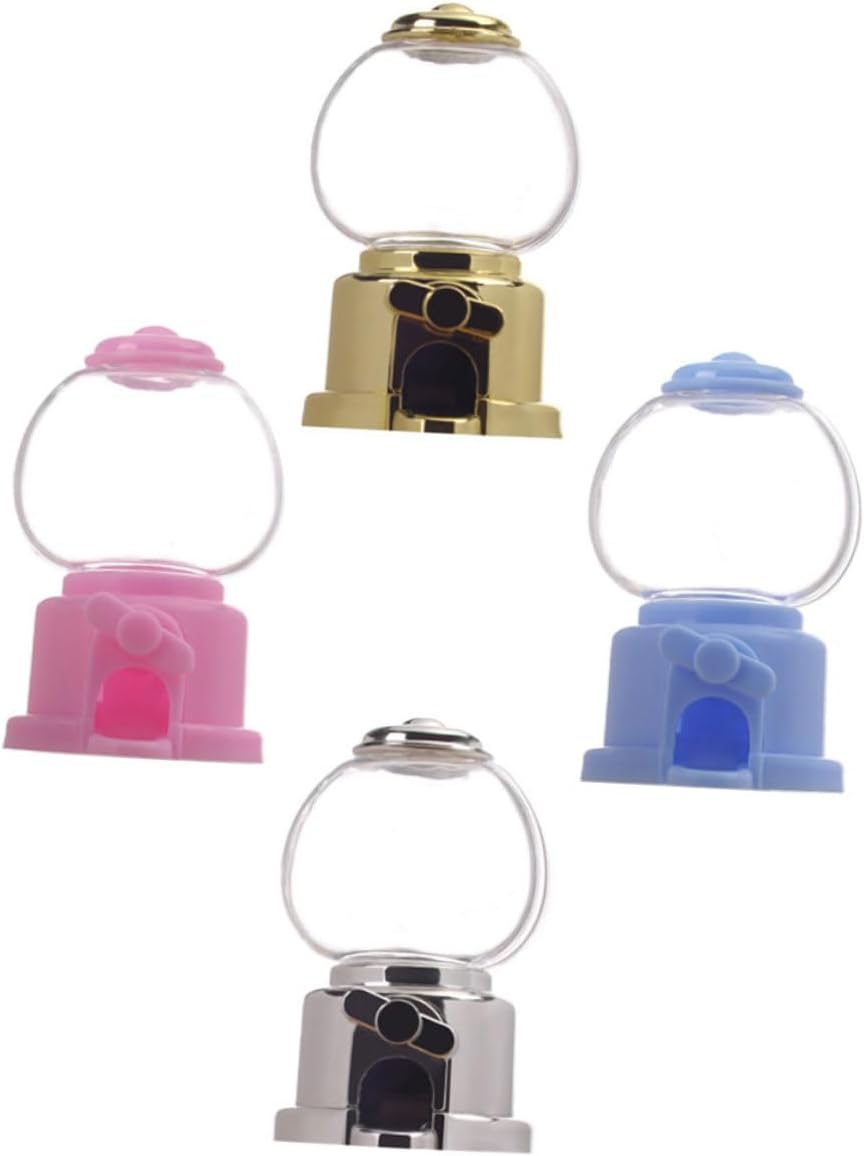 Wakauto 3 Sets Candy Dispenser Gumball Machine for Parties Events
