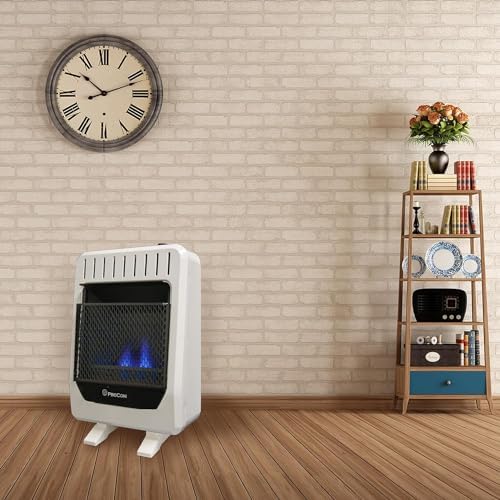 ProCom BF10M-B Ventless Dual Fuel Blue Flame Space Heater 10000 BTU