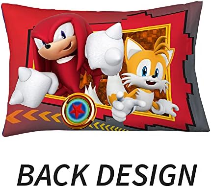 Franco Kids Bedding Sonic The Hedgehog Reversible Pillowcase