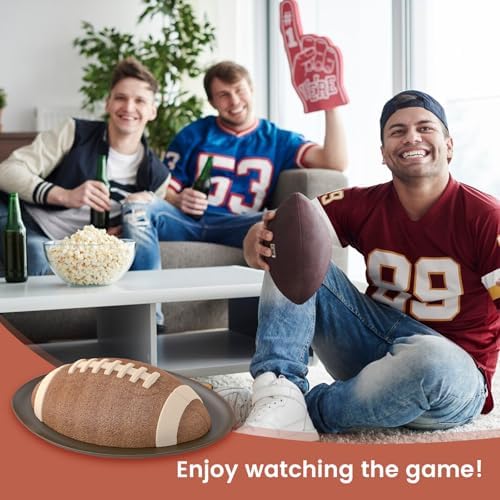 Football Cake Pan 105in 3D Silicone Mold for Baking