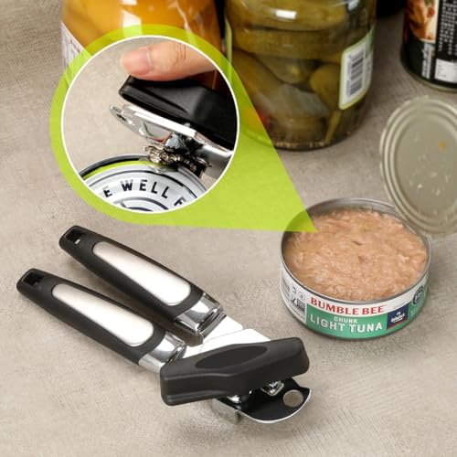 Aieve Can Opener Set 3 Pack Manual Smooth Edge