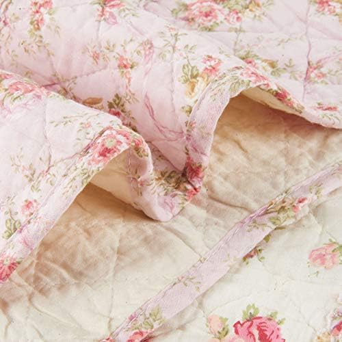Cozyholy Fluffy Cotton Patchwork Quilt Full Queen