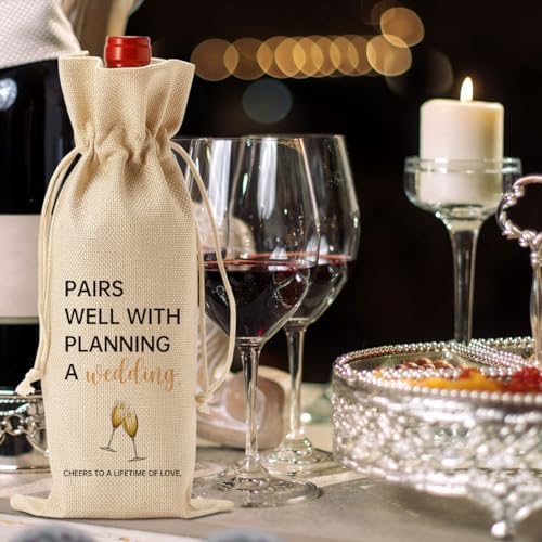 YUANHAO Wine Bag with Drawstring Setup