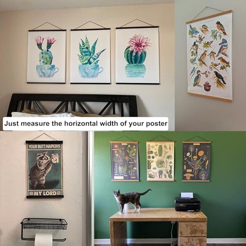 FALAMON 2 Pack Magnetic Poster Frame Hangers