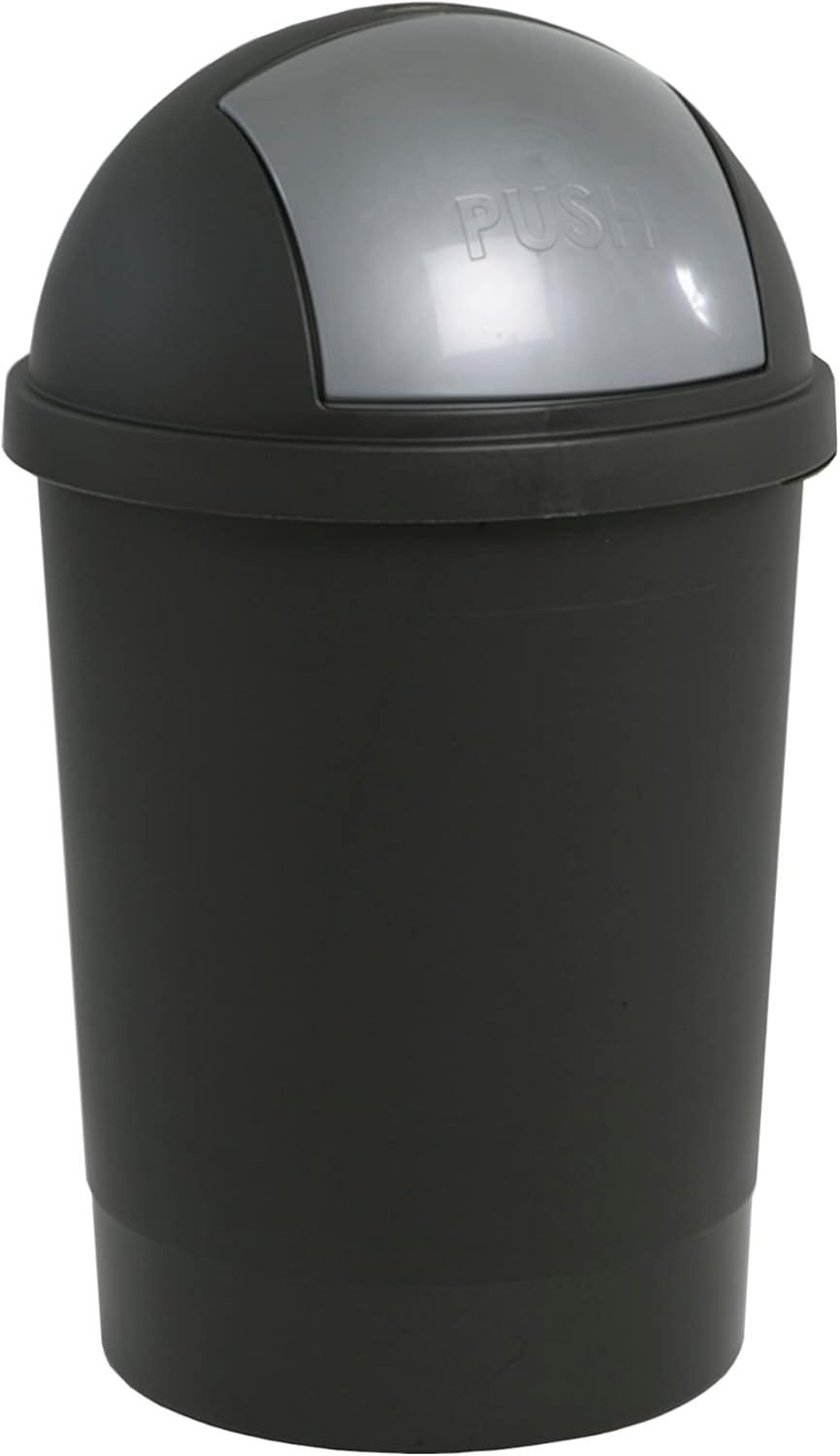 Redmon For Kids 132 Gallon Swivel Lid Trash Can Grey
