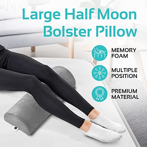 AllSett Health Knee Pillow for Back Sleepers