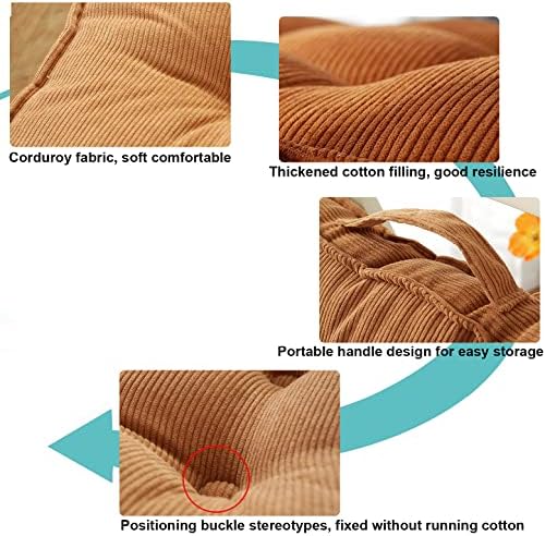 Breathable Chair Cushion with Handle and Non-Slip Design