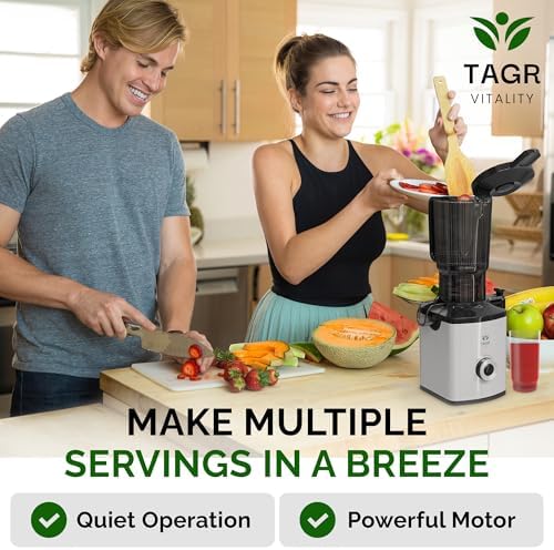 Tagr Vitality Slow Masticating Cold Press Juicer