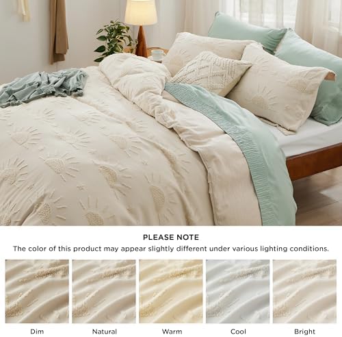 Bedsure Boho Kids Duvet Cover - Queen Size 90x90