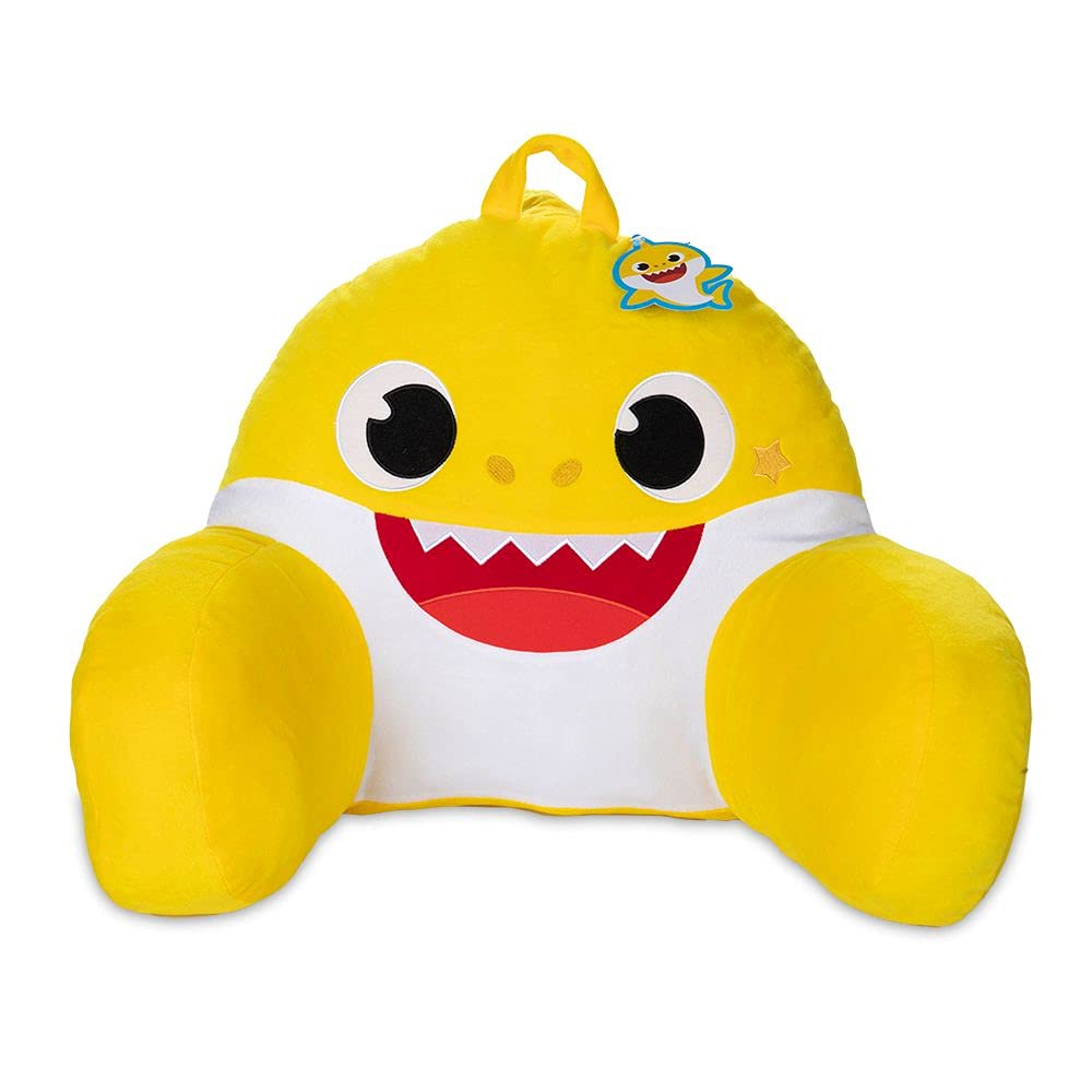 Baby Shark Kids Back Resting Pillow for Reading and TV Comfort