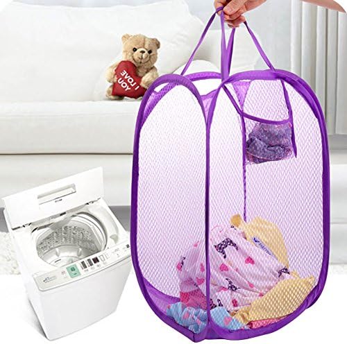 RZJZGZ Foldable Pop-Up Laundry Hamper 2 Pack