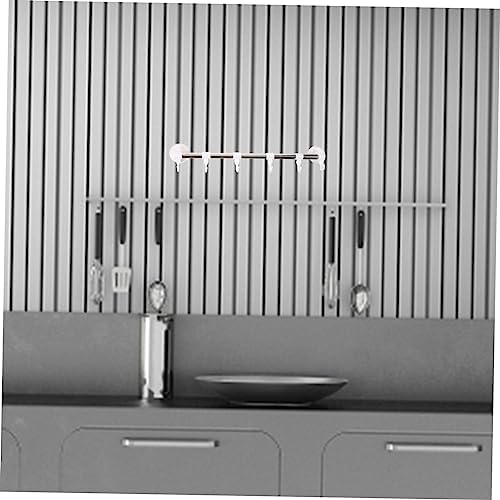 POPETPOP Adjustable Cup Towel Bar with Hooks
