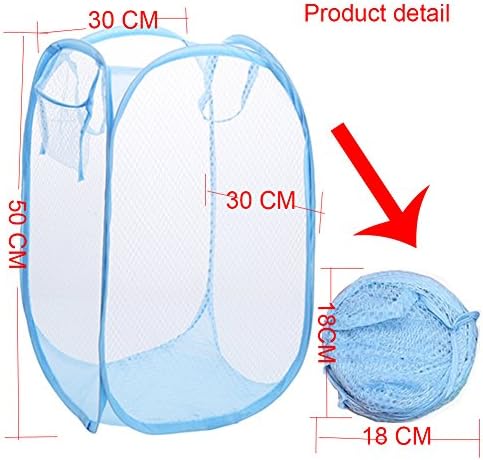 RZJZGZ Foldable Pop-Up Laundry Hamper 2 Pack