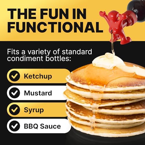 Sir Perky Condiment Bottle Topper - Fun Flair