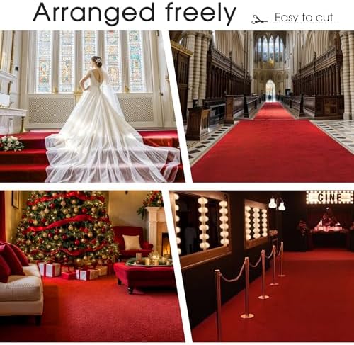 Red Carpet Runner for Hollywood Theme Party