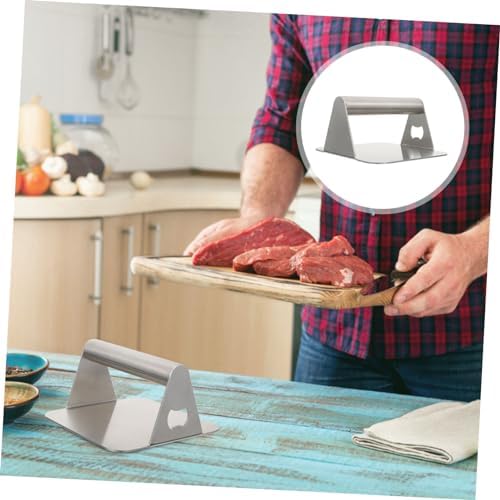 Toddmomy 1pc Stainless Steel Burger Press Kettle Opener