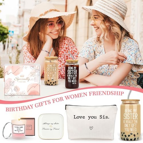 Sisters Birthday Gift Set - 6 Funny Items for Her