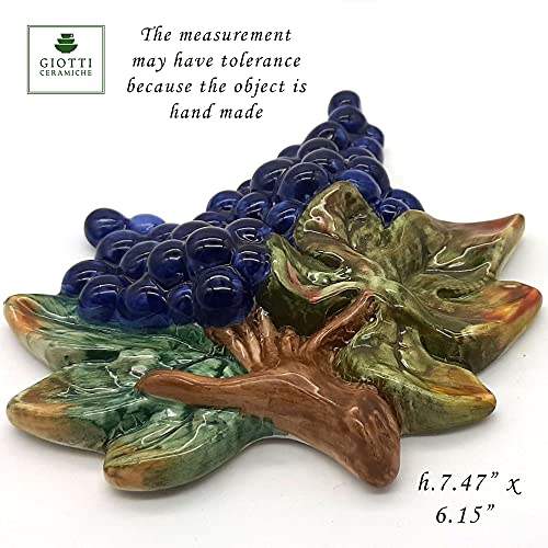 Italian Ceramic Fruits Wall Decor