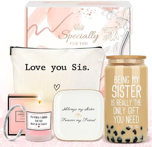 Sisters Birthday Gift Set - 6 Funny Items for Her