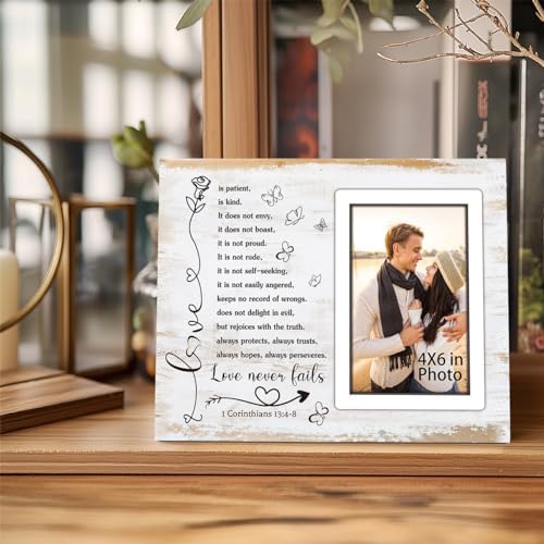 Romantic Couple Picture Frame for Wedding Anniversary