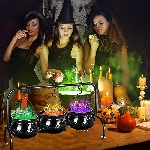 Halloween Witches Cauldron Serving Set 3 Pcs