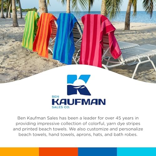 Kaufman - Soft Oversized Beach Towels 4 Pack