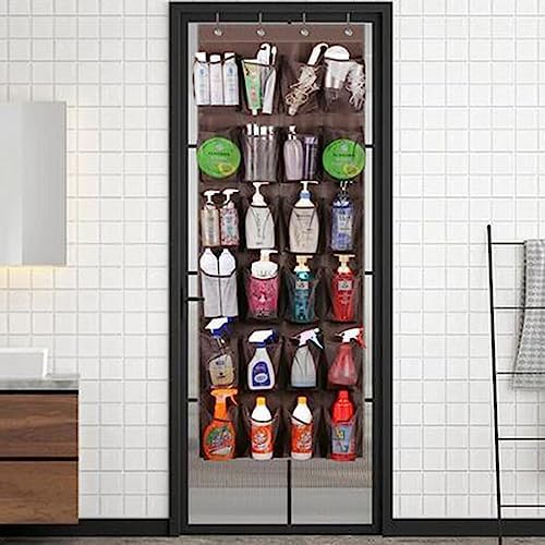 Yiwula Over the Door Organizer 24 Pockets Black