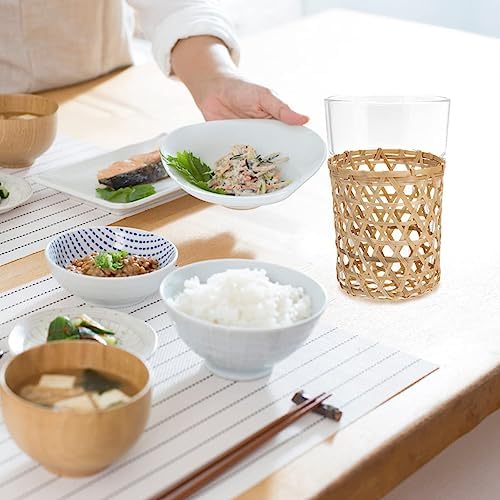 6Pcs Handwoven Vase Sleeve for Home Decor