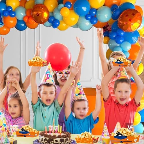 Dragon Themed 24pcs Disposable Paper Food Trays for Kids Party